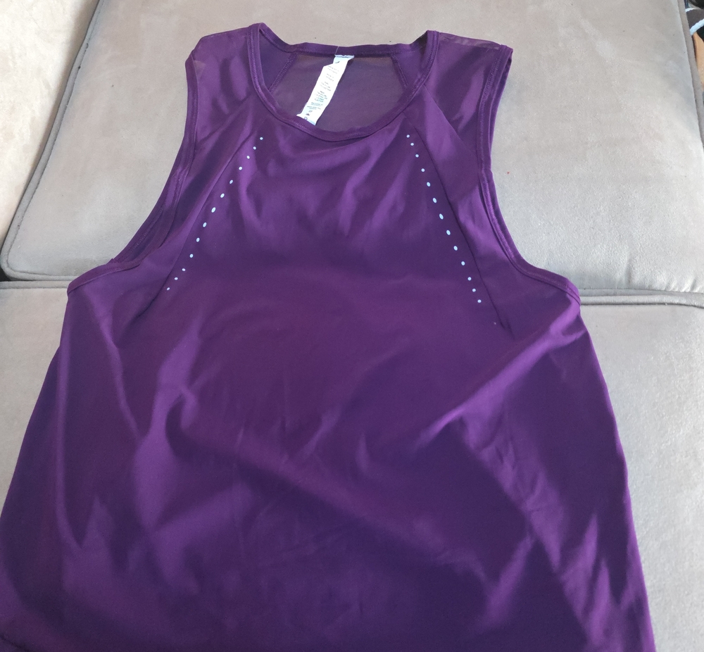 lululemon athletica Plum Sleeveless Muscle Tank